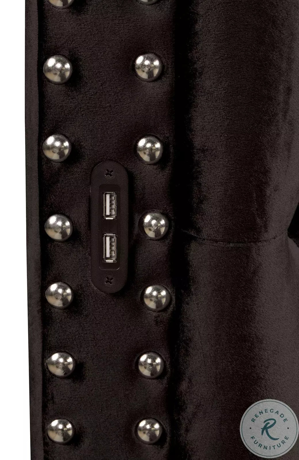 SANSOM E.King & Queen Bed, Black, Blue, & Grey