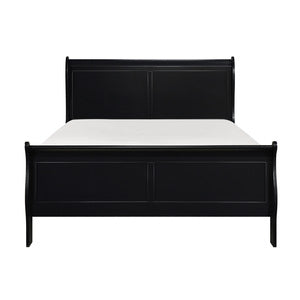 Black Sleigh Bed King Queen Full Twin