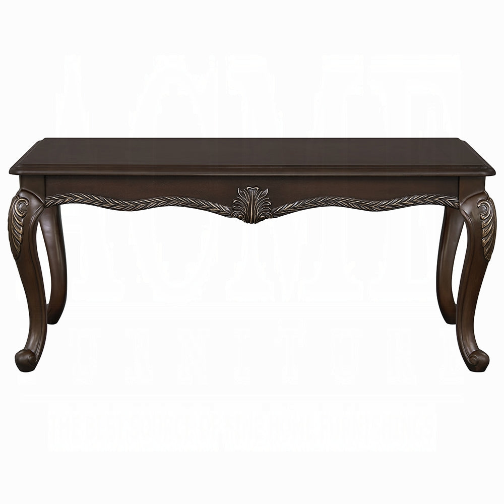 Pierce Cherry Finish Coffee & End Table Set