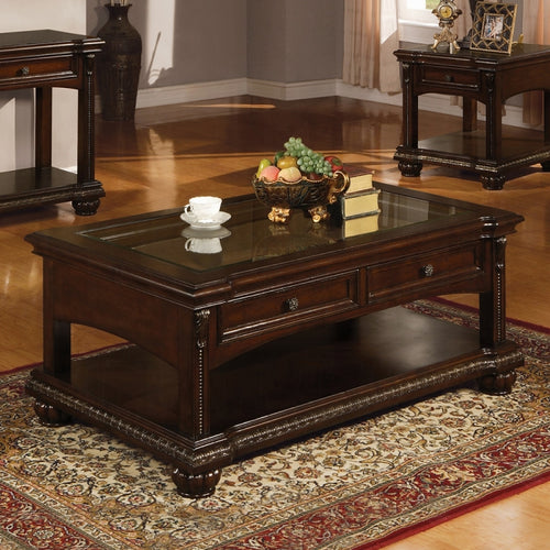 Anondale Elegant Coffee & End Table Set