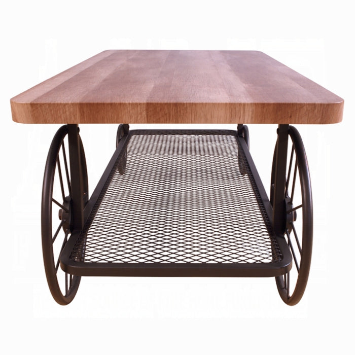 Francie Industrial Style Coffee & End Table Set
