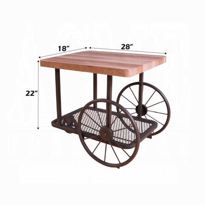 Francie Industrial Style Coffee & End Table Set