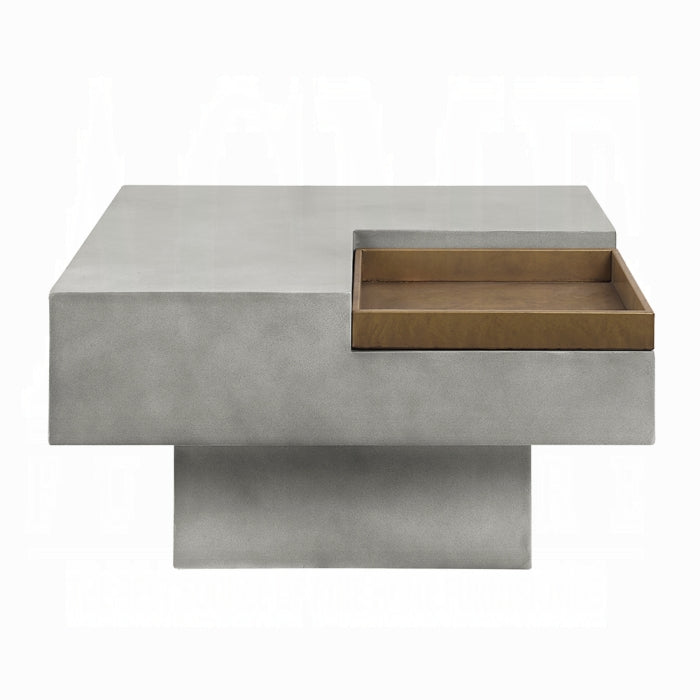 Nature-Inspired Kailano Cement Coffee Table