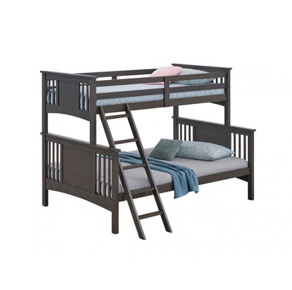 Spring Creek Gray Twin/Full Bunk Bed