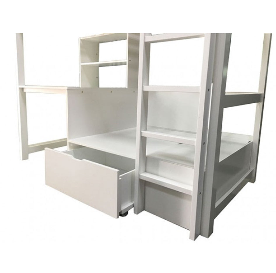 Caliber Loft Bed w/ Work Station