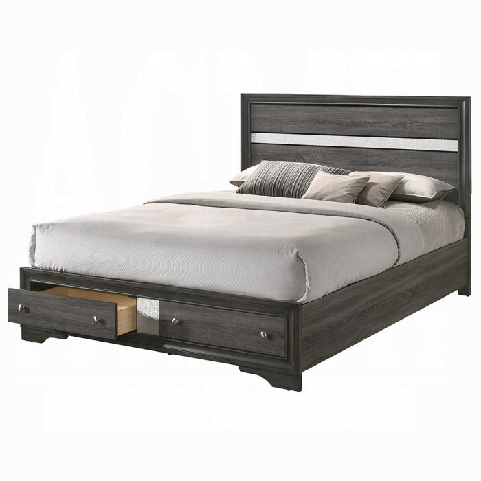 Naima King Queen Bed W/Storage