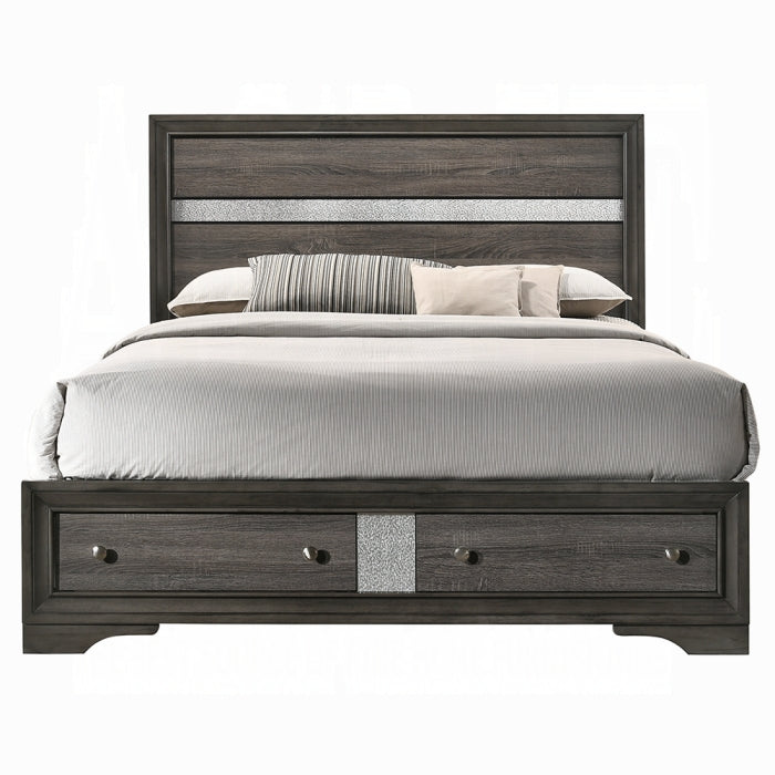 Naima King Queen Bed W/Storage