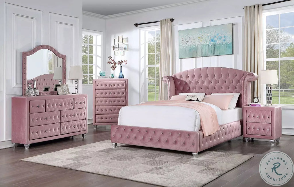 ZOHAR E.King Bed, Pink!!!