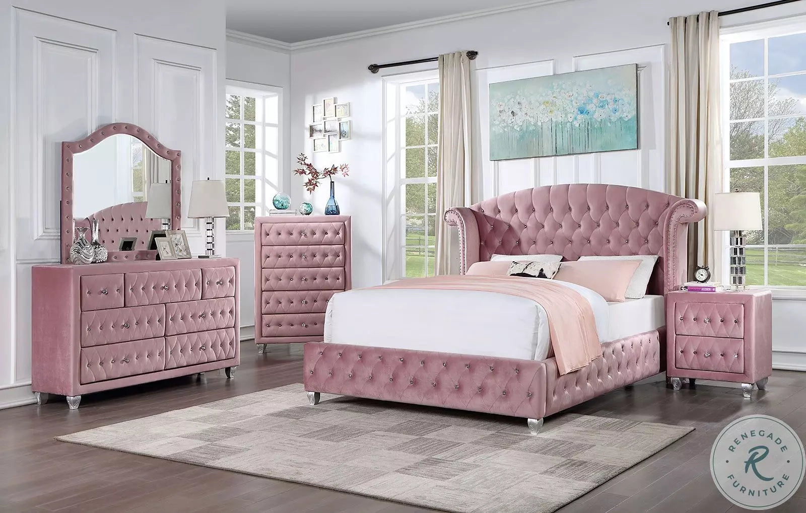 ZOHAR E.King Bed, Pink!!!