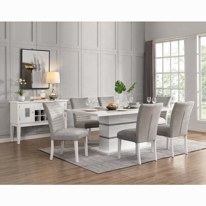 Elizaveta Dining Table W/Pedestal Base